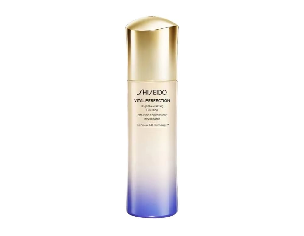 Luxury Skincare Aesthetic - 시세이도 바이탈 프로텍션 브라이트 리바이탈라이징 에멀젼
