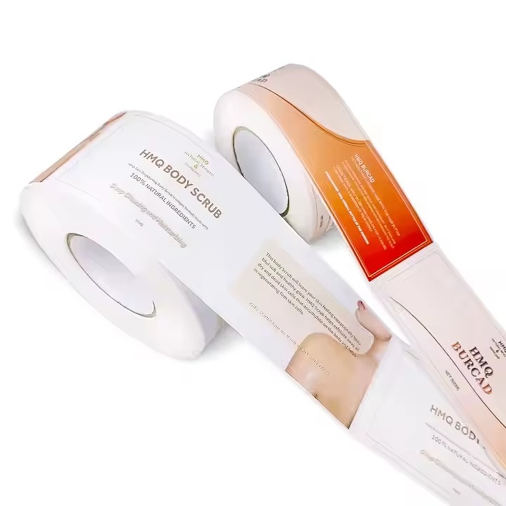 맞춤형 고급 비닐 라벨｜방수 로고 인쇄｜롤 화장품 병  - Luxury Skincare Logo 리뷰 및 가격