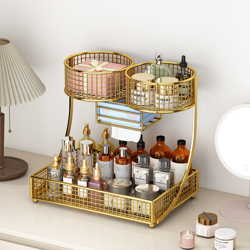 고급 데스크탑 화장품 정리함, 스킨케어 보관함, 화장대 - Luxury Skincare Gift Box 리뷰 및 가격